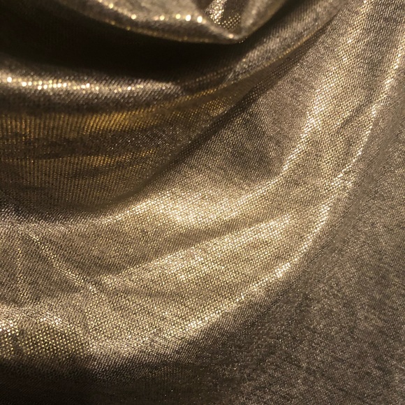 Fashion to Figure gold cowl neck tank sz 0X - Picture 4 of 5